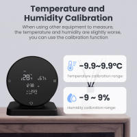 Sensor De Temperatura Y Humedad Inteligente AVATTO Tuya WiFi Control Remoto IR Compatible Con Alexa Y Google Home - details 10
