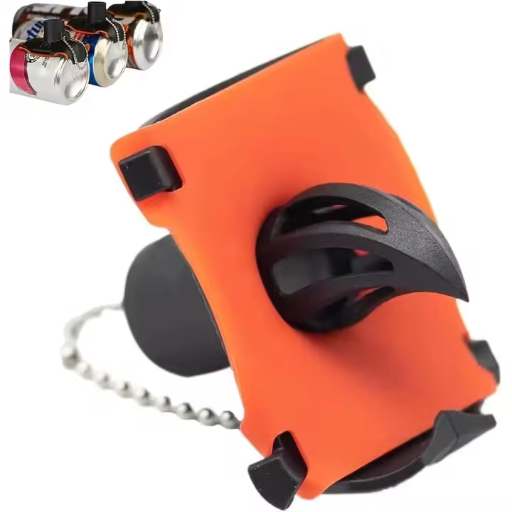 Abridor de lats de cerveza multifuncional con Embudo integrado, ideal para Campos de golf, etc. - 1