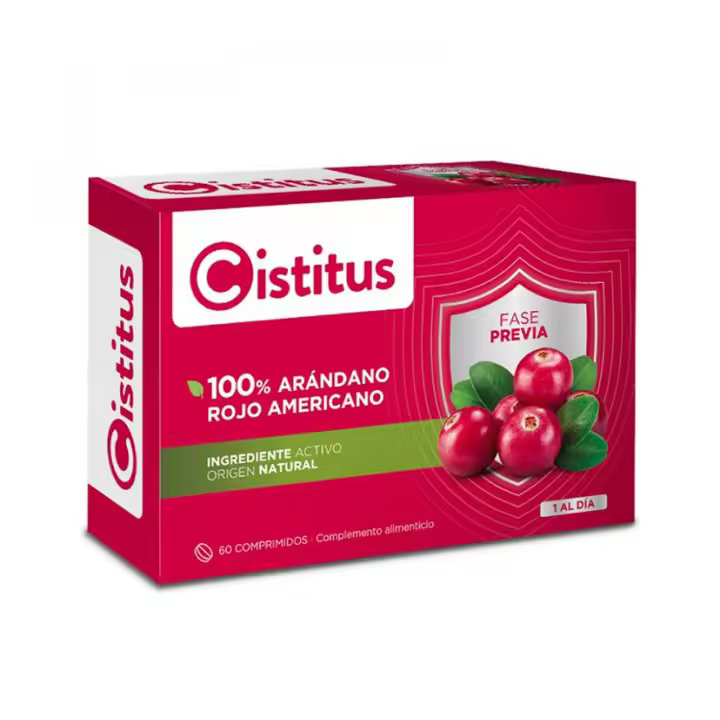 Cistitus 100% Arándano Rojo Americano - Fase Previa - 60 comprimidos - 1
