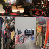 Bloque De Distribución Con 12 Terminales Para Automóviles RV Yate DC 48V 12P Barras De Cableado Con Cubiertas Y Terminales De Anillo - details 0