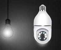 Cámara IP V380 Bulb 1080P 5MP Monitoreo De Seguridad Doméstica Inalámbrico 360 Grados Con Alarma Local Y Visión Nocturna WiFi Para Niños - details 2