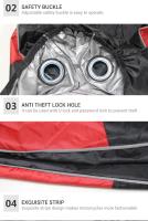 Cubierta Impermeable Para Motocicleta HEROBIKER Tamaño M-4XL Protección UV Y Antipolvo Para Todas Las Estaciones Adecuada Para Scooters Y Motocross Al Aire Libre Y Interior - details 11