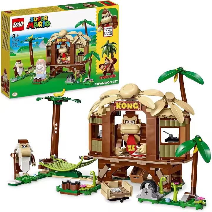 Lego 71424 Set de Expansion Casa del Arbol de Donkey Super Mario - 1
