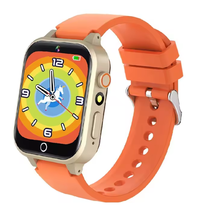 PORCHEDDU Reloj inteligente Infantil con 26 juegos de puzzle, cámaras de Alta definición, vídeo, reproductor de MP3, lector de Hábitos, podómetro, linterna, Reloj infantil 12 / 24 Horas, regalo de juguete infantil para niños de 4 a 12 años - 1