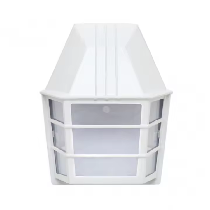 FABRILAMP Aplique Exterior Aluminio Acrux Blanco | Resistente a la Intemperie - 1