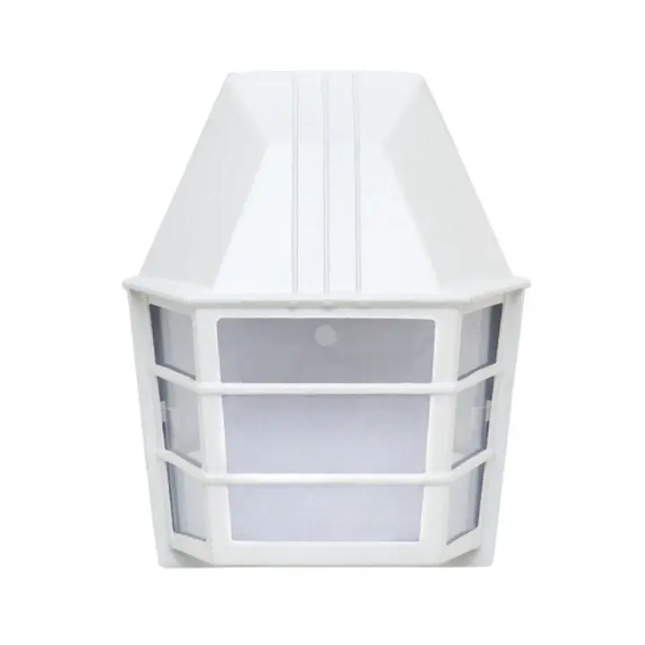 FABRILAMP Aplique Exterior Aluminio Acrux Blanco | Resistente a la Intemperie - 1