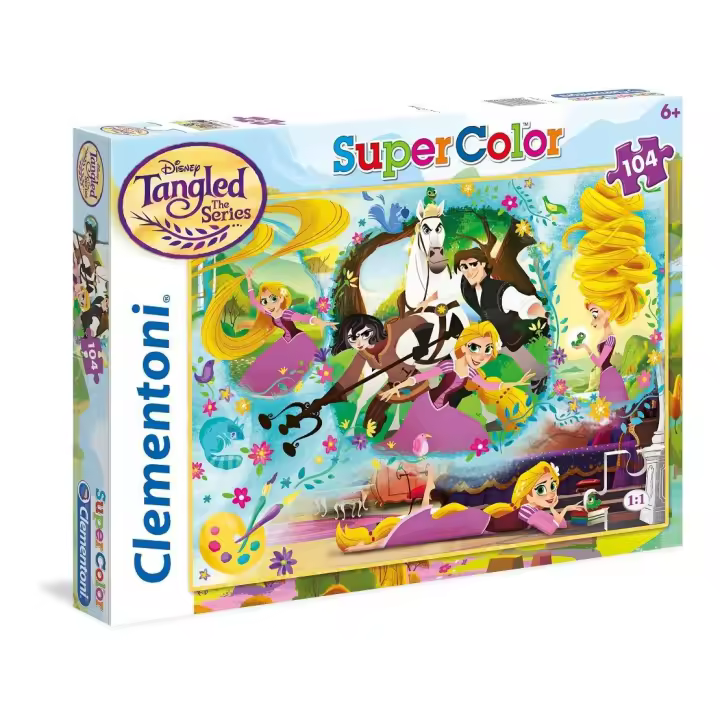 Clementoni Tangled Puzzle rompecabezas 104 pieza(s) Dibujos - 1