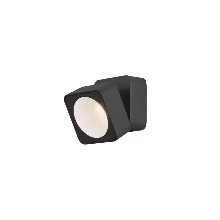 FORLIGHT Tilt - Aplique LED Exterior Orientable. Aplique de Pared para Jardín y Terraza con LED 7W Blanco Cálido 3000K y 663lm. - 1