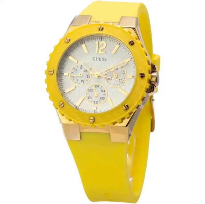 Guess W0149l2 Varis Reloj Para Para Mujer Color Amarillo - 1