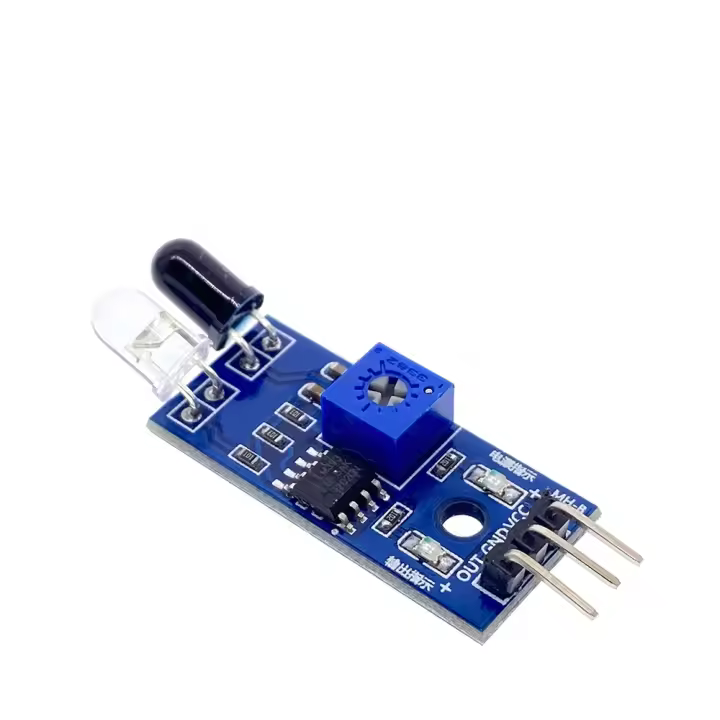 Módulo De Sensor De Evitación De Obstáculos Infrarrojo IR Para Arduino DIY Robotico Coche Inteligente Sensor Fotoeletrónico Reflectante 3-wire - 1