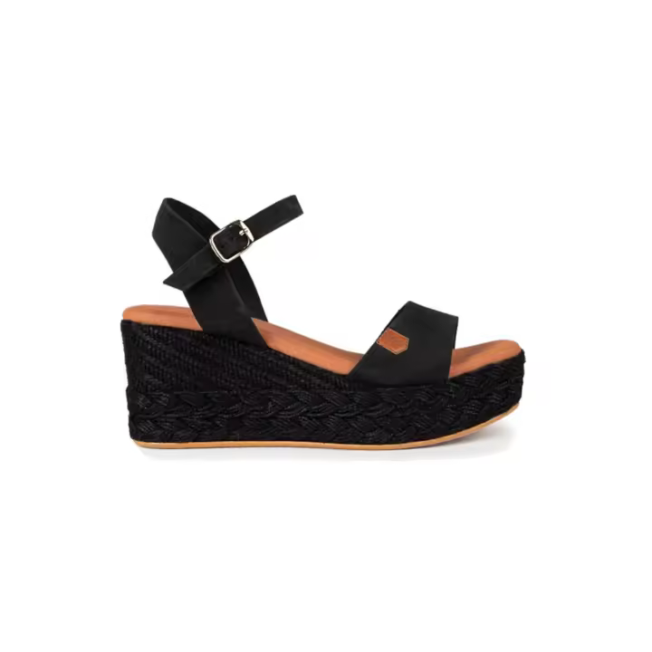 Sandalias Akumal Mujer Negro - 1