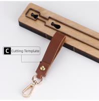 Plantilla De Llave Para Manualidades Creativas Herramienta De Corte Para Cuero Madera Molde De Pegatina Para Bricolaje Y DIY - details 11