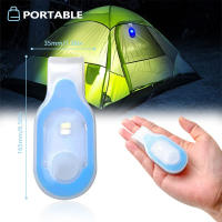 Luz Nocturna LED Multifuncional Con Clip Magnético Y Llavero Para Cuidado De Enfermería Correr Y Primeros Auxilios Luz De Advertencia Hands-free - details 1