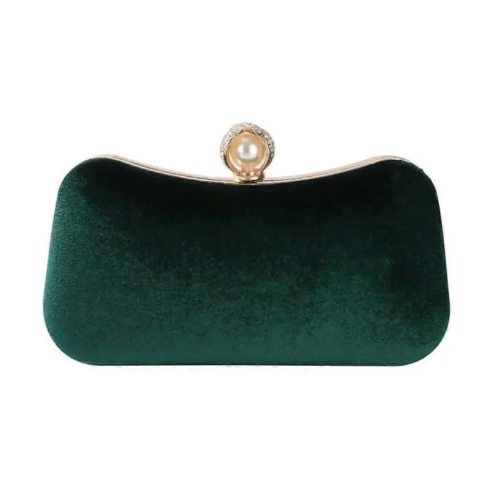 Elegante Bolso DE LAS Mujeres by Partido Noche Novia embryue Bolsa prom Boda Monedero Verde - 1