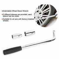 Llave De Desmontaje Extendible Profesional Con Soporte Para Neumáticos Y Tornillos De Ruedas 17mm 19mm 21mm 23mm Herramientas Para Reparaciones De Coches - details 2