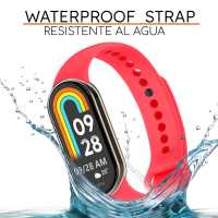 Ociodual Correa de Recambio Compatible con Xiaomi Mi Band 9 y Mi Band 8, de color Rosa, Repuesto de Silicona Suave Flexible Sport Goma Transpirable - details 5