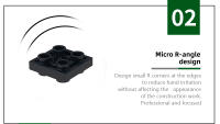 Bloques De Construcción Compatible Con Legos 157Pcs 2x2 Doble Lado 4 Agujeros Accesorios Para MOC Juguetes Para Niños Regalo Caja - details 5