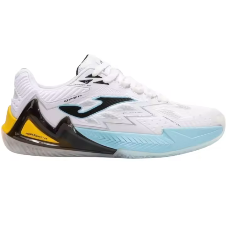 Zapatilla Padel blanco Joma OPEN MEN 2502 White-Turquoise Hombre TOPES2502OM - 1
