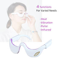 Masajeador De Ojos EMS Micro Corriente Pulso Calor Comprimido Vibration Elimina Arrugas Y Cicatrices Sombra Oscuro Tensión Piel - details 5