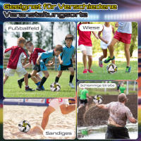 Bola De Fútbol Profesional Tamaño 5 PVC Para Entrenamiento Y Competencias Deporte Oficial Bolsa De Algodón Mecánica De Sujeción - details 14