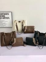 Bolso De Hombro Para Mujer XINXIANG Gran Capacidad Moda Cuero Retro Con Cierre Magnético Y Cadena Bolso Transversal - details 5