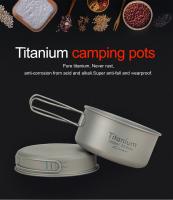APG Ultraligera Sartén De Titanio Para Camping Y Senderismo Cocina Al Aire Libre Utensilios De Cocina Para Picnic - details 0