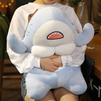 Muñeco De Peluche Tiburón Musculoso De 38cm Juguete De Dibujos Animados Animal Fuerte Cojín Regalo Para Novio O Amigo Unisex - details 9