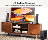 Barra de Sonido ULTIMEA Apollo S50 4.1ch 200W Soundbar para TV con Subwoofer, 2 en 1 Barra de Sonido Desmontable para TV, BASSMAX, Bluetooth 5.3 Barra de Sonido, 3 Modos de Ecualización TV Altavoces, Graves Barras de Sonido - details 4
