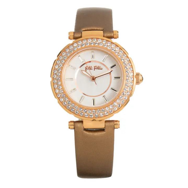 Folli Follie Reloj Análogico-Digital para Mujer de Automático con Correa en Cuero S0357008 - 1