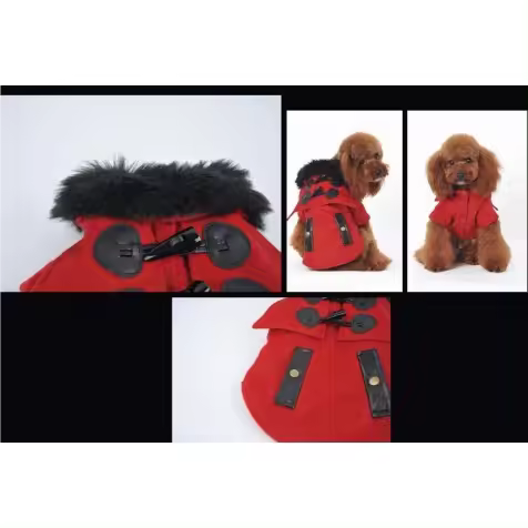 Abrigo para Perros Clásico Barakaldo Vet Shop 35 cm - Azul - 1