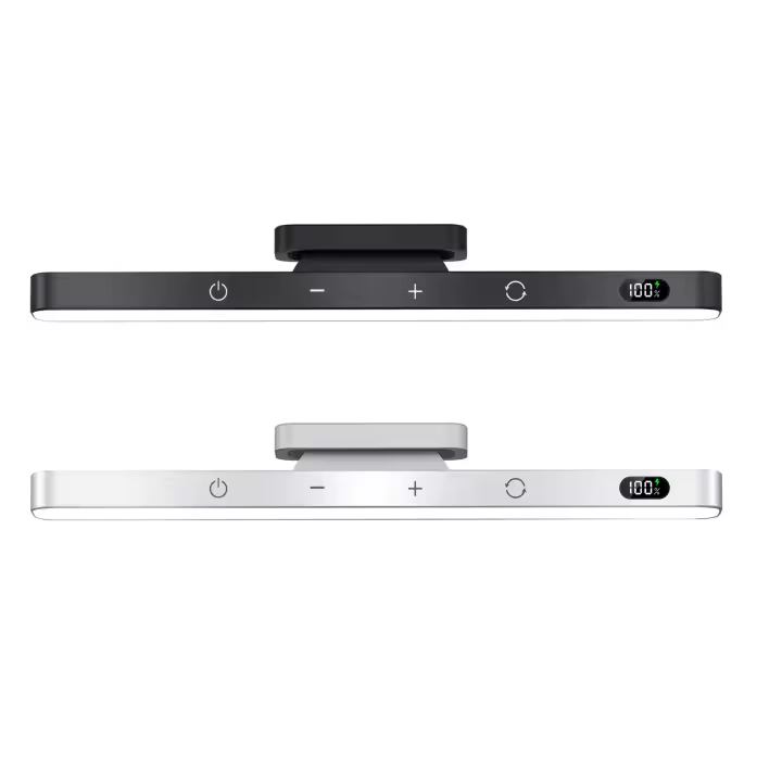 Lámpara De Mesa LED Táctil Recargable Con Batería De 2500mAh Luz Nocturna Para Lectura Armario Espejo Cama Estilo Moderno - 1