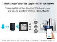Sensor De Temperatura Y Humedad Universal Tuya Smart WiFi IR Remoto Para Aire Acondicionado TV Compatible Con Alexa Google Home Yandex - details 13