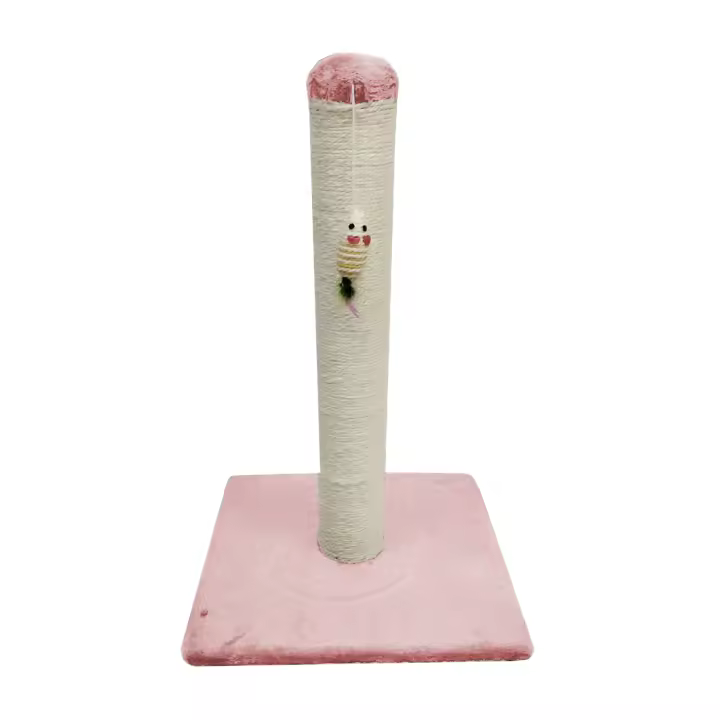 GREATOOL Poste rascador para Gatos Rascador para Gato Postes rascador para Gatos de 40 x 40 x 62 cm Muñeca Colgantes - 1