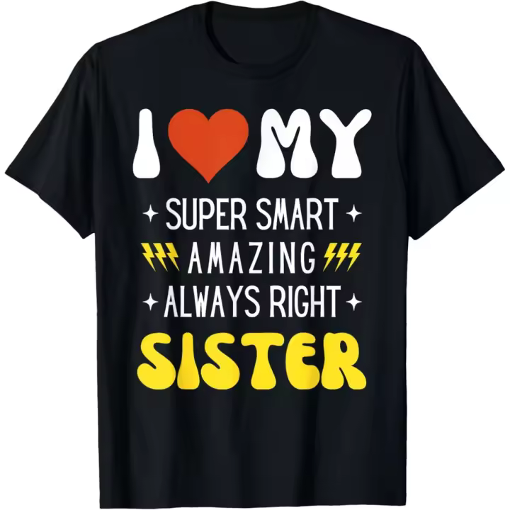 Camiseta de Manga Corta, 100% Algodón, Ropa Unisex para Hombres y Mujeres en 5 Tallas, Camiseta Negra, Cuello redondo con estampado. - 1