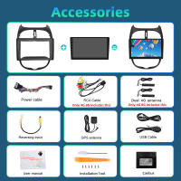Podofo Radio de coche Android 2 Din para Peugeot 206 206CC Citroen C2 2002-2010 Carplay 8+128GB AI Voice WIFI+4G DSP GPS Navegación Multimedia Reproductor de Video - details 21