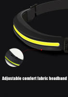 Lámpara Frontal COB LX300 Para Correr Luz Roja Y Blanca LED Recargable Por USB C Luz De Trabajo Para Senderismo Pesca Camping - details 9