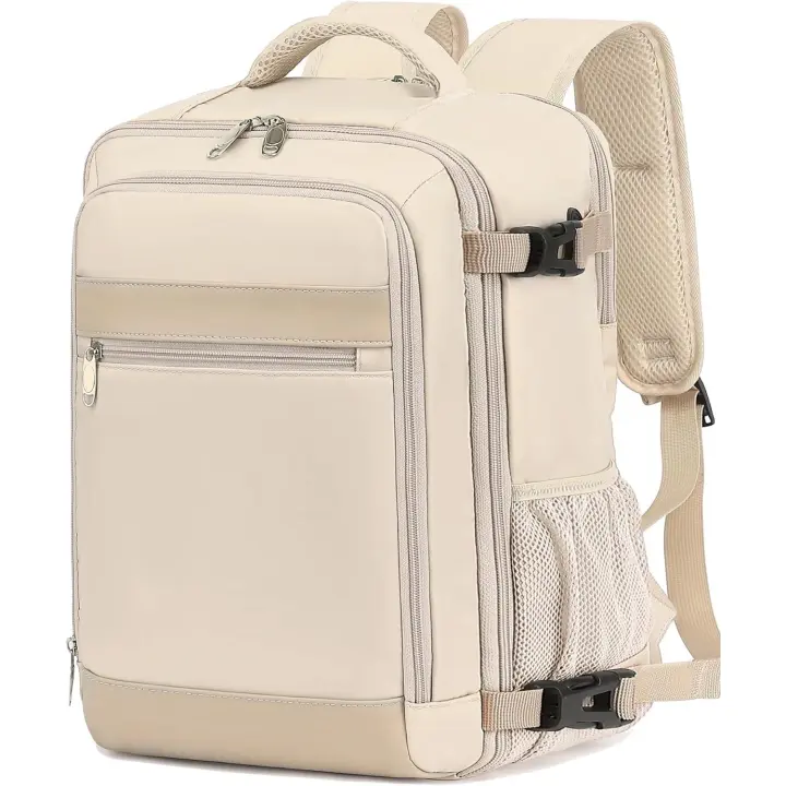 Mochila Viaje Cabina Avion 40x20x25 para Ryanair 20L Mochila Cabina Equipaje de Mano Bolso Viaje Hombre Mujer Mochilas para Portatil de 14 Pulgadas Mochila de Trabajo Escuela Negro - 1
