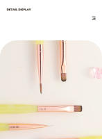 Cepillo De Uñas Con Cabello De Nylon Para Arte De Uñas Cepillo De Línea Para Pintura De Uñas Acrílico UV Gel Polvo De Uñas Y Pó De Uñas - details 4