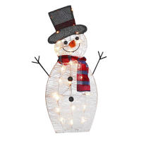Luces LED De Payaso De Navidad Para Decoración De Jardín Y Exterior Lámpara De Neón De Figura De Navidad Para Hogar Y Vivero - details 1
