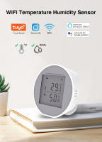 Sensor De Temperatura Y Humedad WIFI Tuya Sensor De Humedad Para El Hogar Compatible Con Alexa Y Google Assistant Medidor Inteligente De Ambiente - details 0