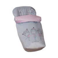 SACO PARA SILLA DE PASEO UNIVERSAL BABYLINE + MANOPLAS EN TEJIDO POLAR - details 1