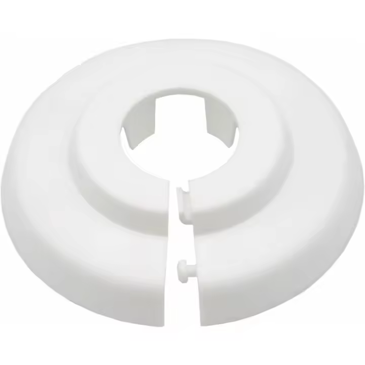 Paquete de 10 rosetas individuales para tubos de radiador, cubierta para tubos de calefacción, roseta, anillo, girasol de 12 mm - 1