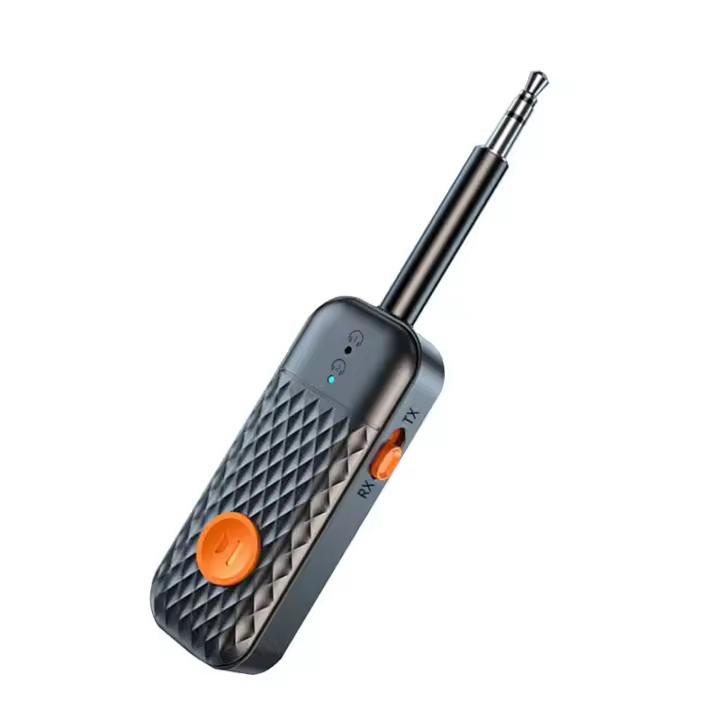 Adaptador De Audio Bluetooth 5.2 2 En 1 Transmisor Receptor Aptx HD Bajo Retardo 3.5mm AUX Para TV PC Coche Altavoz 2 Auriculares - 1