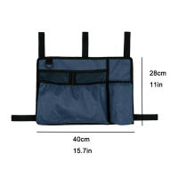 Bolsa De Almacenamiento Para Ruedas De Silla De Ruedas Grande Capacidad Impermeable Para Manillar Pouch De Almacenamiento Plegable Para Ancianos Discapacitados - details 0