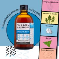 Collagen Superdose by Gold Collagen Hair Growth Cabello fuerte 300ml - details 0