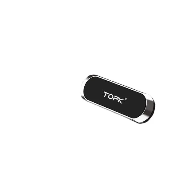 TOPK Soporte Magnético de Metal para Teléfono Móvil – Accesorio Universal en Forma de Tira, Imán Fuerte para GPS, Compatible con iPhone - 1