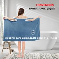 Toalla De Baño Para Mujer Y Niñas Toalla De Playa Y Spa Rápida Secado Ropa De Baño Y Gimnasio Microfibra Absorción Rápida Máquina Lavable - details 1
