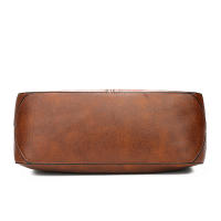 Bolso Hombro Mujer DIDABEAR De Cuero Gran Capacidad Estilo Vintage Casual Bolso De Mano Tote Bolsa De Moda Con Solapa - details 5