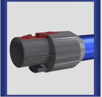 Tubo aspirador de vacío compatible con telescopico Naranja para aspirador Dyson V10 - details 2
