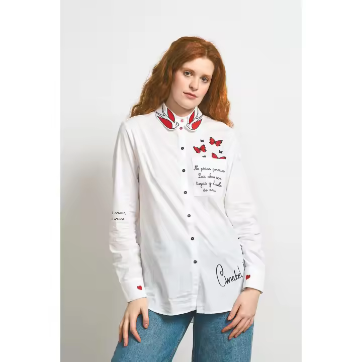 Camisa -Anabel Lee- Anca - 1